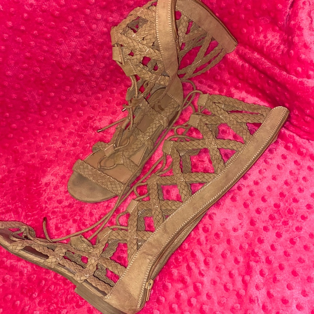 Lace Up Sandals